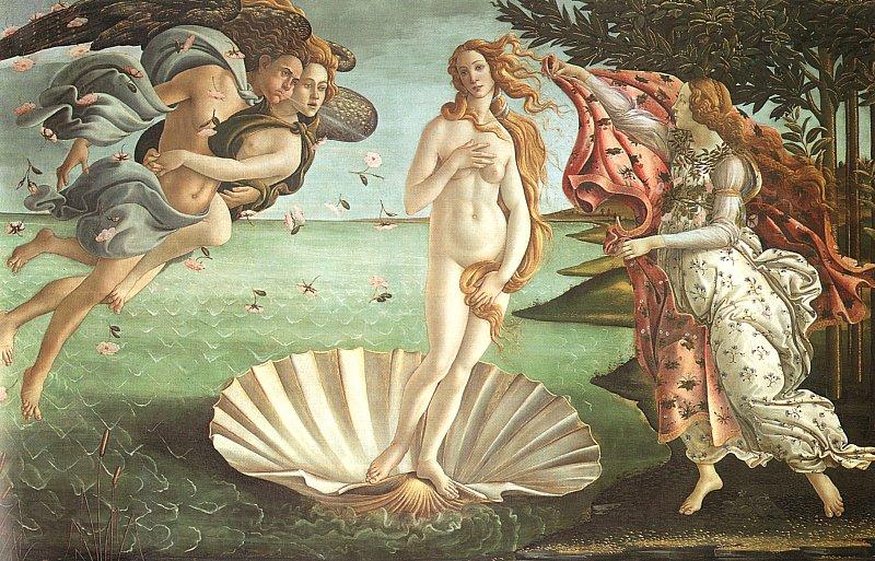 Sandro Botticelli The Birth of Venus Norge oil painting art